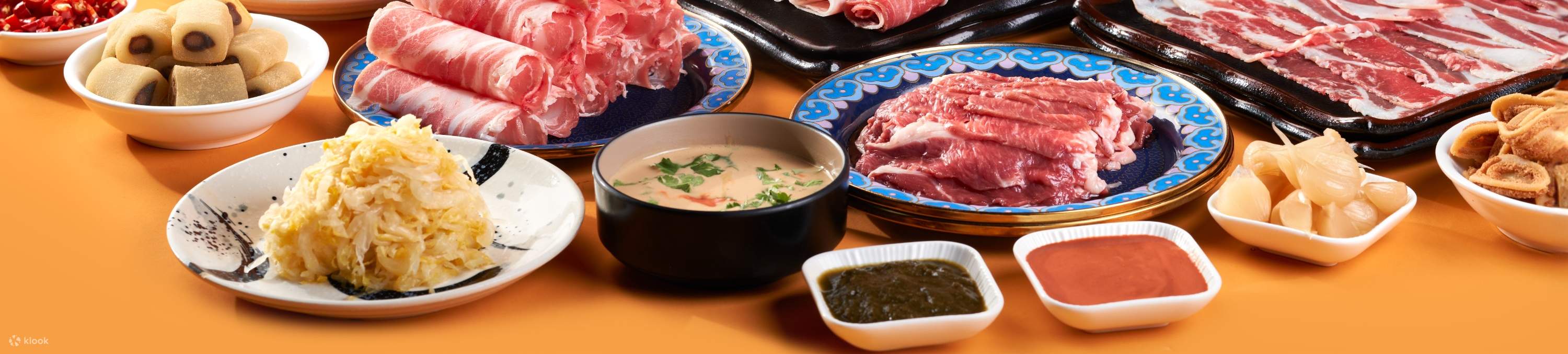 บุฟเฟ่ต์หม้อไฟเนื้อแกะ